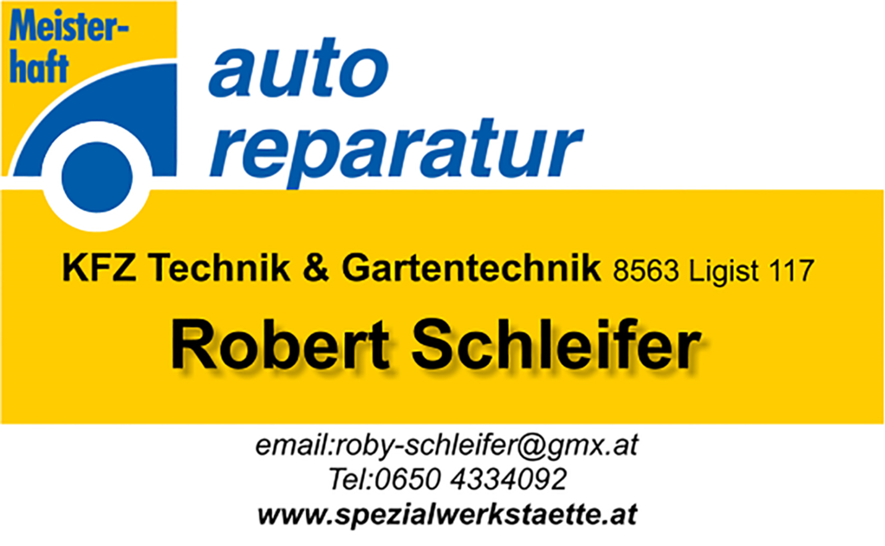 Auto reparatur Schleifer